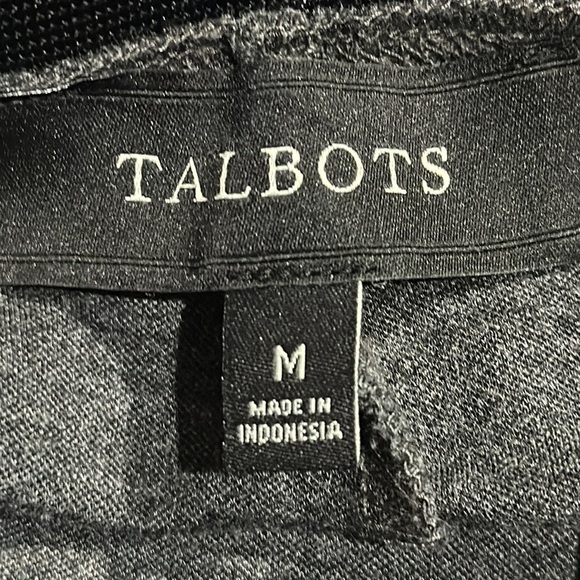 Talbots Grey Pull On Ankle Pants Size Medium - EUC - Picture 4 of 5